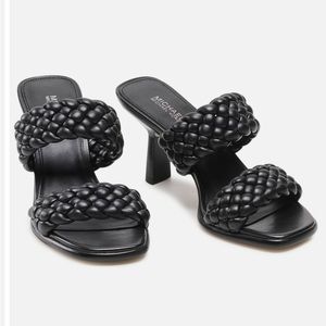 MICHAEL KORS Black Amelia Mule Size 6.5